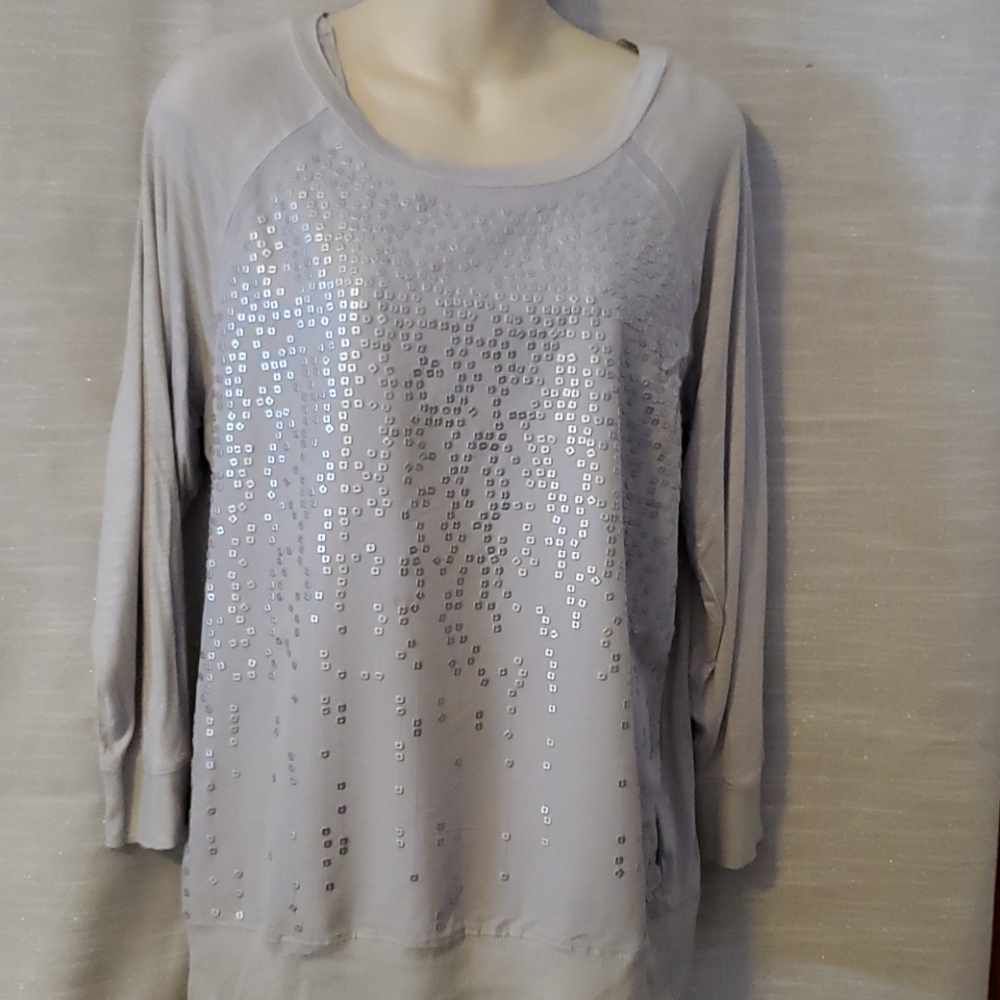 Calvin Klein silver top